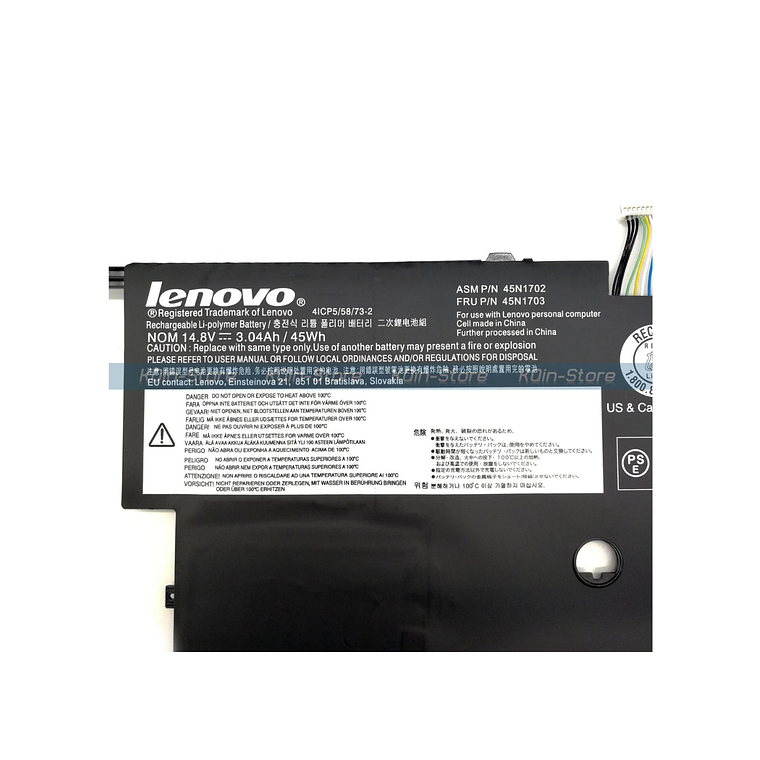 Bateria Original Thinkpad X1 Carbon Gen 2 45N1703 1