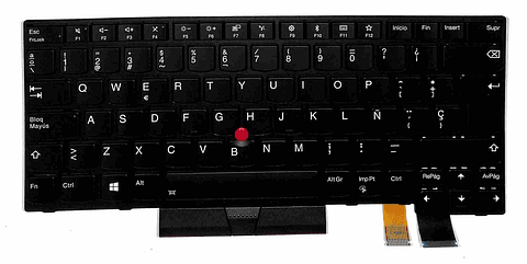 Teclado Español Retroiluminado Ct 01AX497