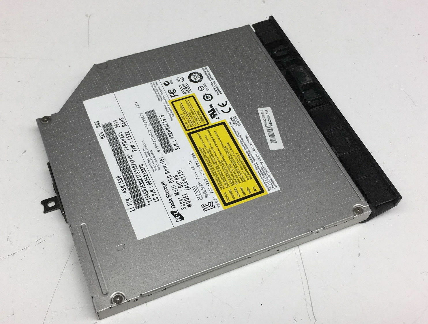 9.5Mm Slim Tray Sata Dcdrw Drive  04X0945 1