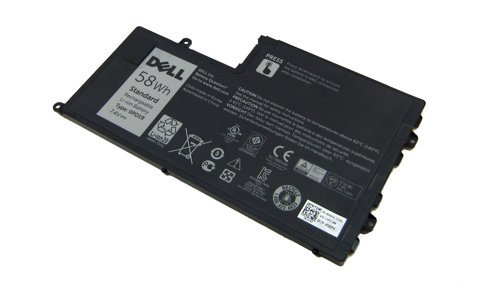 Bateria Dell Inspiron 14-5447 4 C 0PD19 1