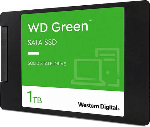 Unidad SSD Western Digital Green 1TB 2.5" SATA 3 6GB/s WDS100T3G0A