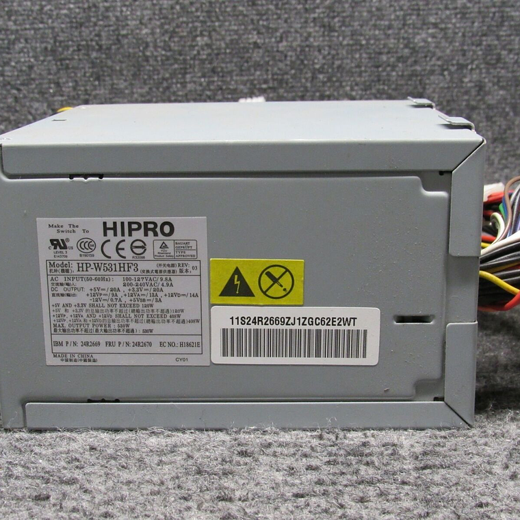 IBM 530 Watt Power Supply For Xse 24R2660 1