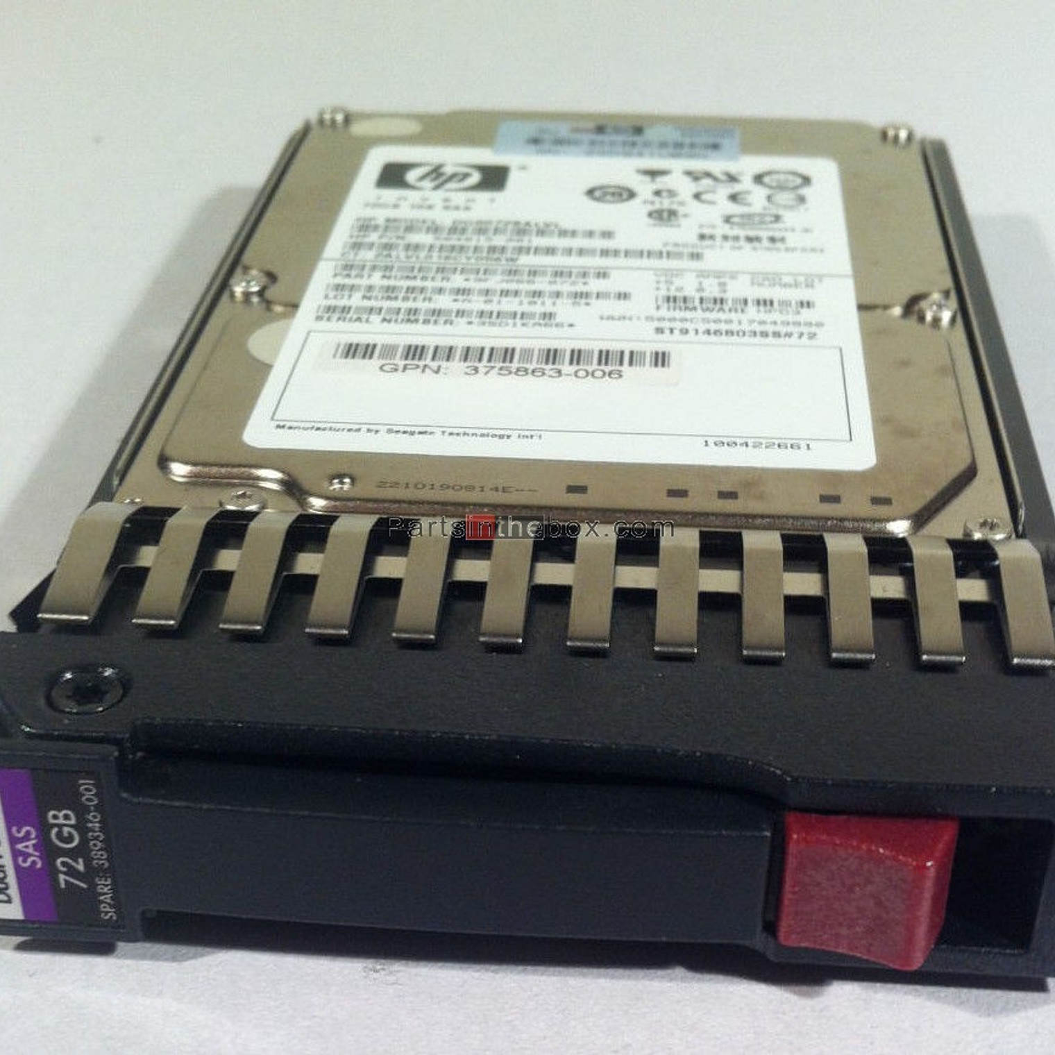 72.00 Gb Serial Attached Hard Dri 389346-001 1