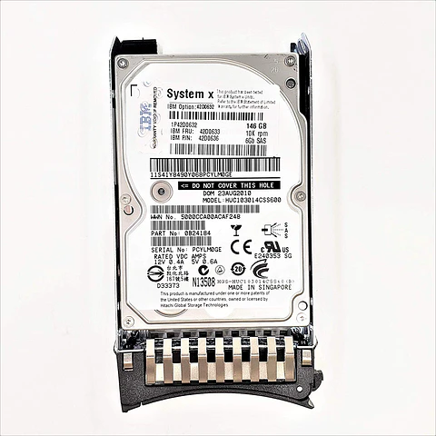 Disco Duro IBM 146 Gb 6G 10K 2.5" 42D0633
