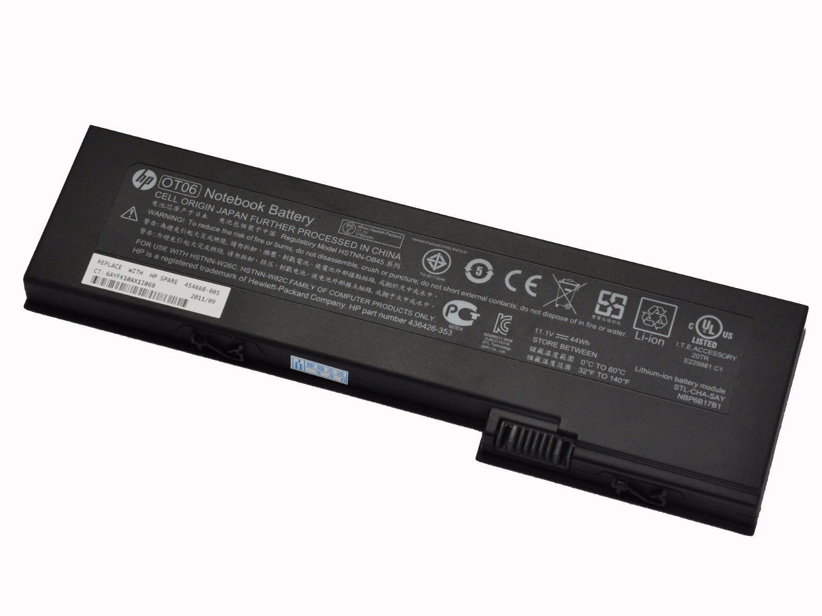 Original Battery 6 Celdas 4 454668-001 1