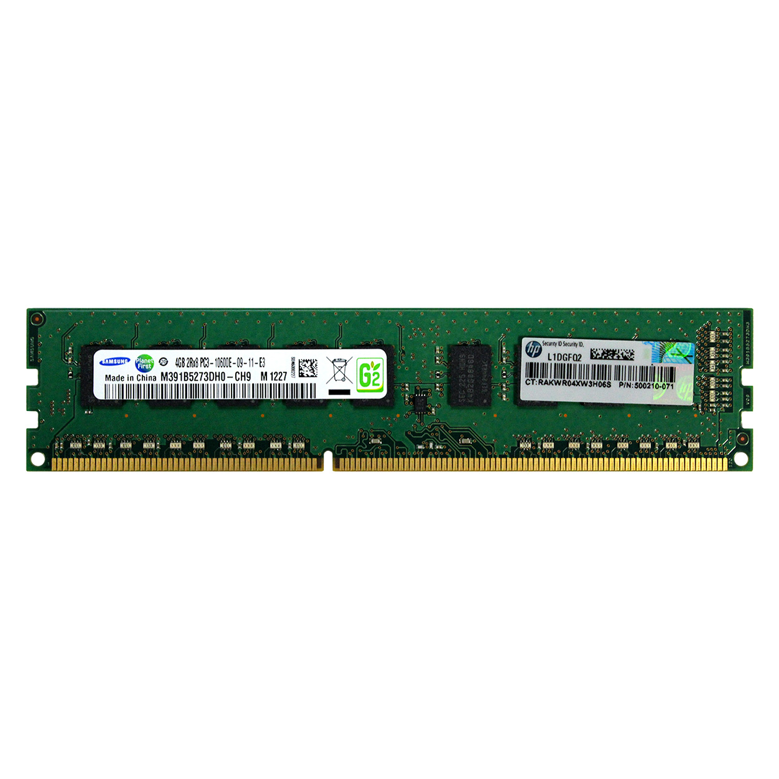 Memoria HP 4Gb Ddr3-1333 Ecc Udim 500672-B21 1