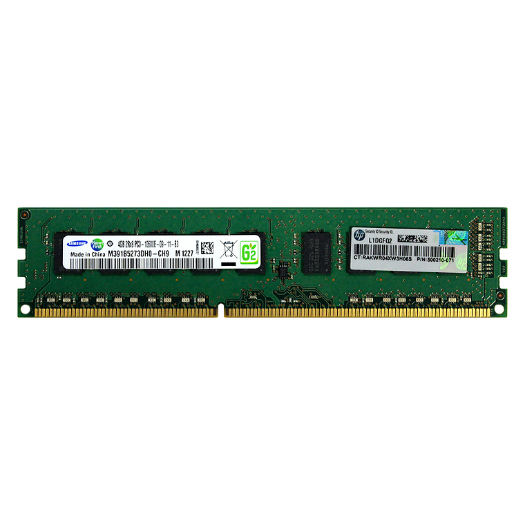 Memoria HP 4Gb Ddr3-1333 Ecc Udim 500672-B21 1