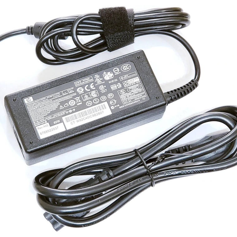 Cargador Original HP 65W 19.5V 3. 506818-001 1