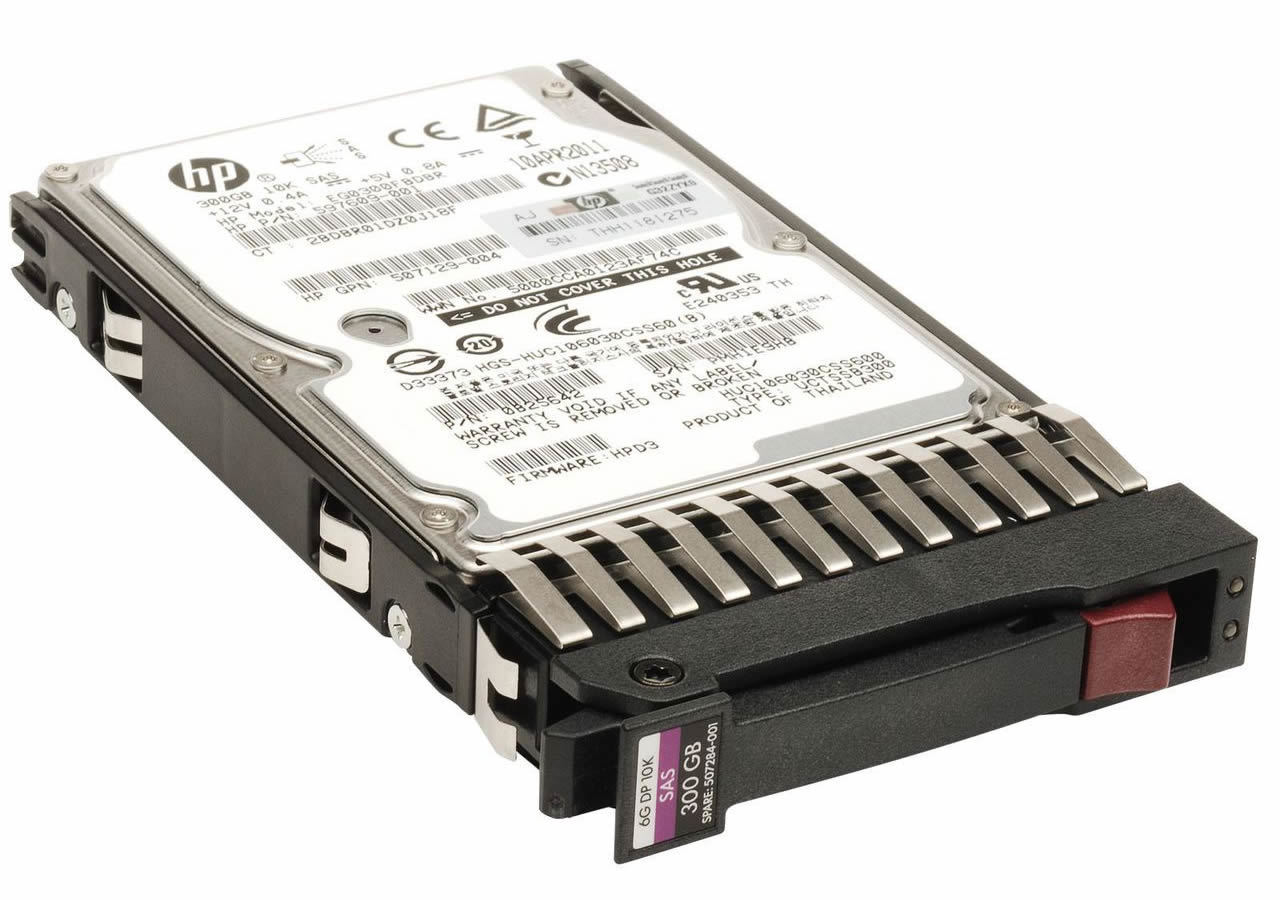 Disco Duro 300 Gb 6G 10K 2.5Dp Sa 507284-001 1