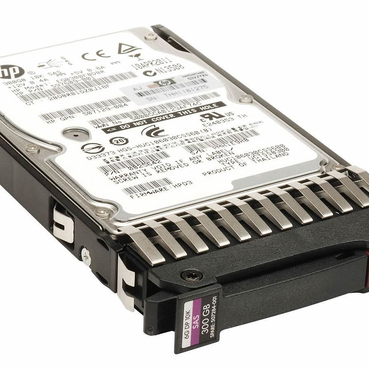 Disco Duro 300 Gb 6G 10K 2.5Dp Sa 507284-001 1