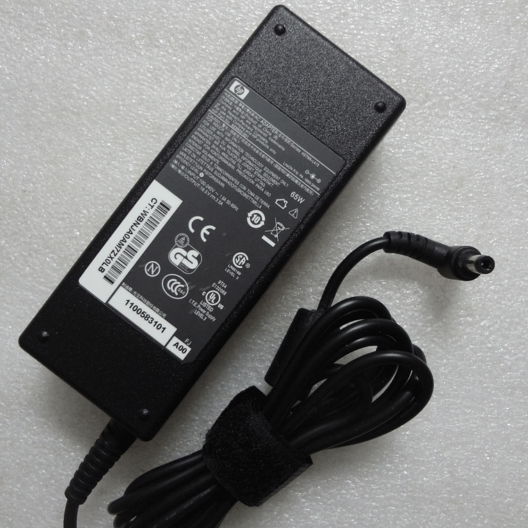 Cargador Original HP 65W 18.5V 3. 603284-001 1