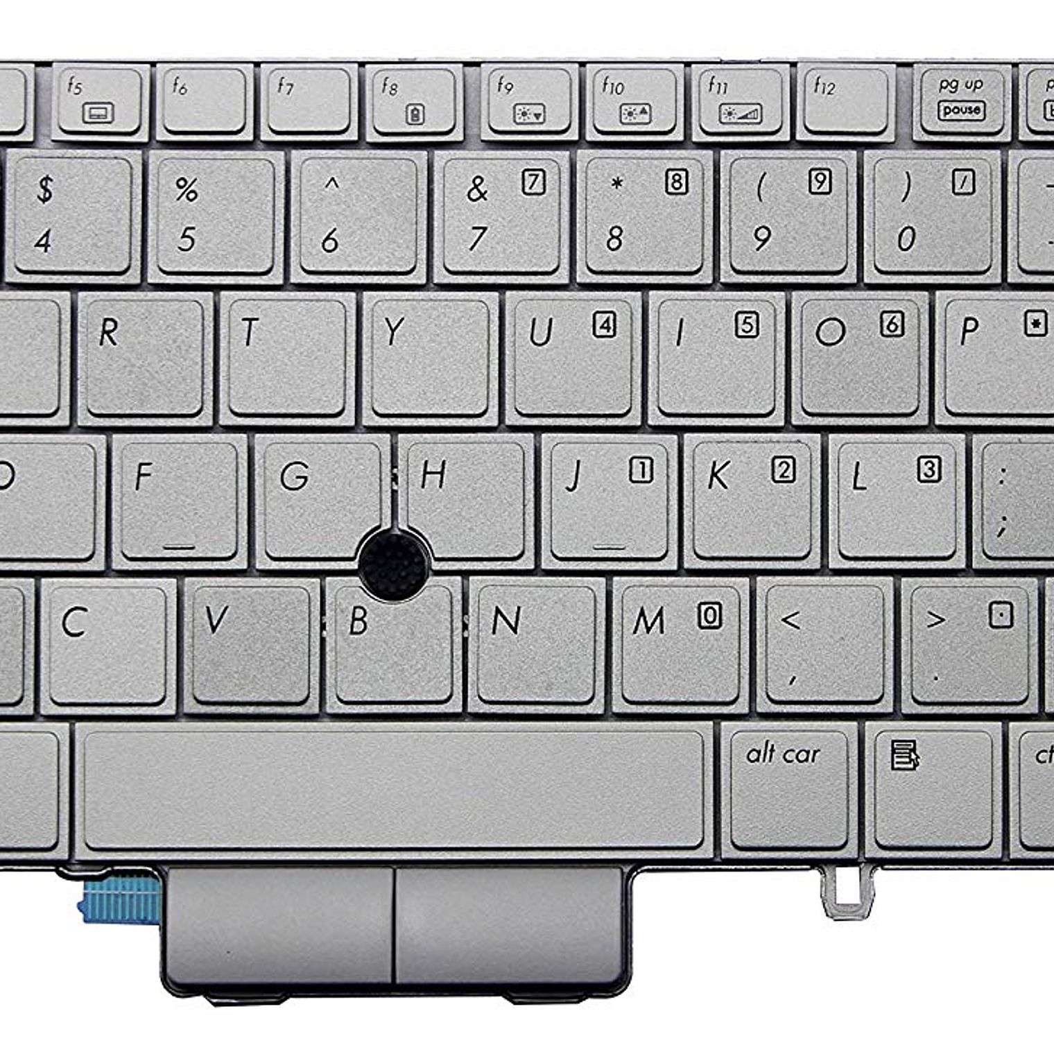 Keyboard With Pointing Stick 6 649756-001 1