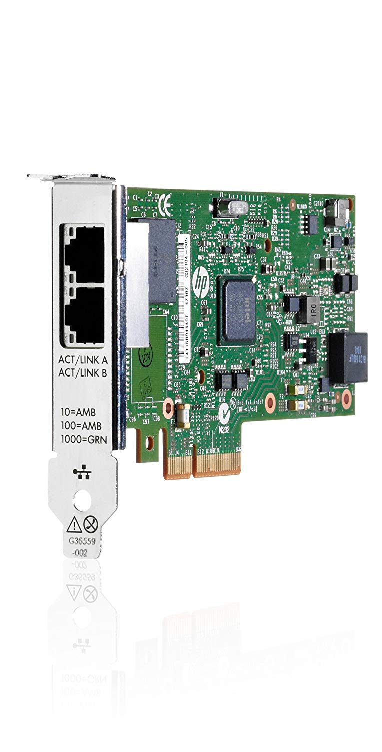 HP Ethernet 1-Gb Dp 361T Adapter  652497-B21 1