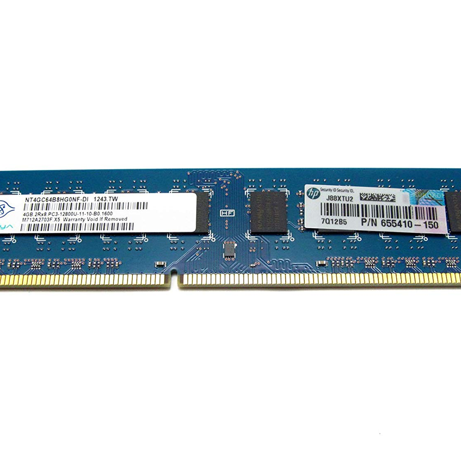 4GB Pc3-12800 Cl=11 Dual Inlin 671613-001 1