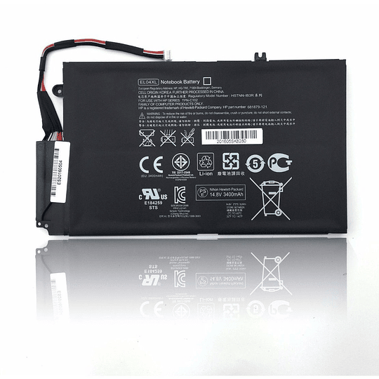 Bateria Original HP 14.8V 3400Mah 681949-001