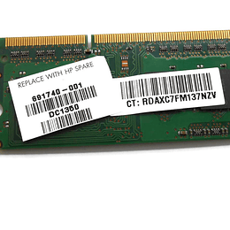 Memoria HP 4Gb 1600 Mhz Pc3L-128 691740-001