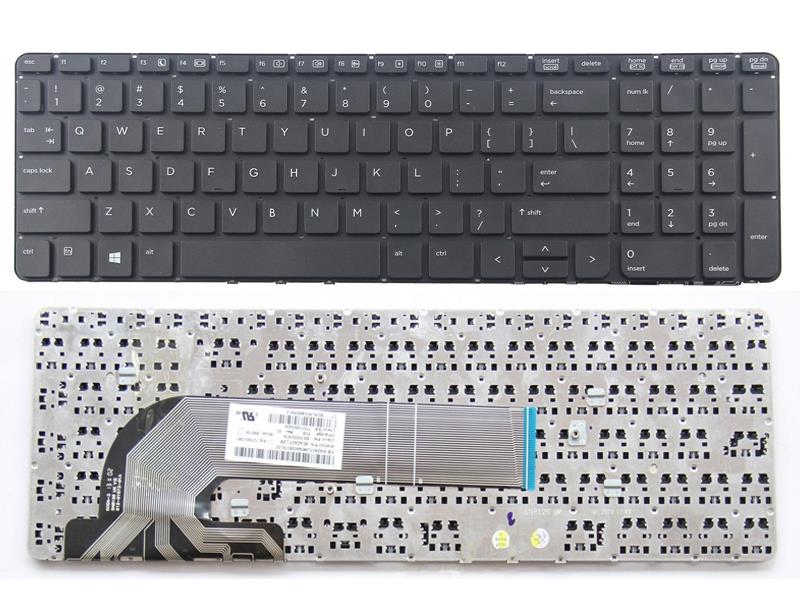 Keyboard Ingles Negro 7 721520-001 1
