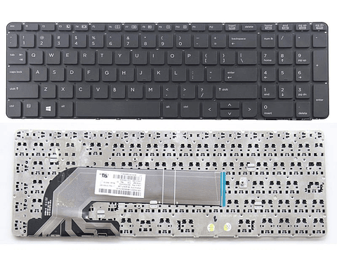 Keyboard Ingles Negro 7 721520-001