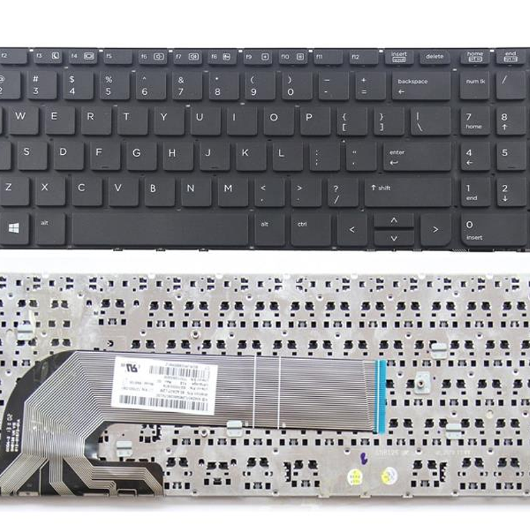 Keyboard Ingles Negro 7 721520-001 1