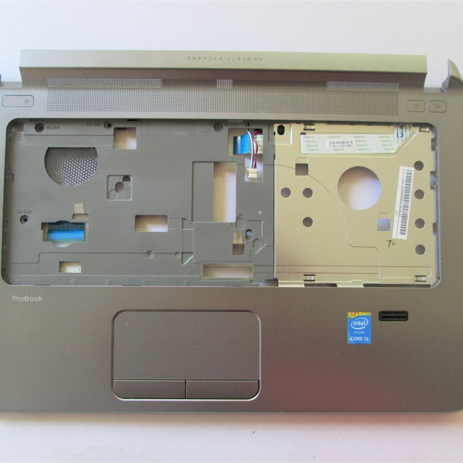 Palmrest ToucHPad With Finger-Pri 767454-001 1