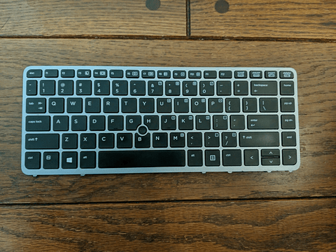 Keyboard With Pointing Stick 7 776474-001