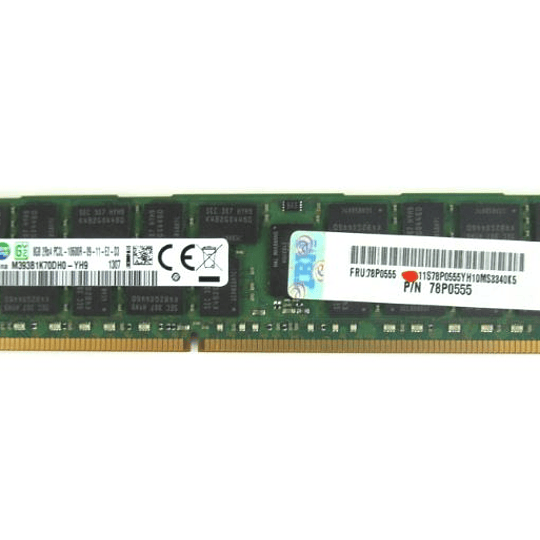Memoria IBM Em16-820X 16Gb (2X 8G 78P0555