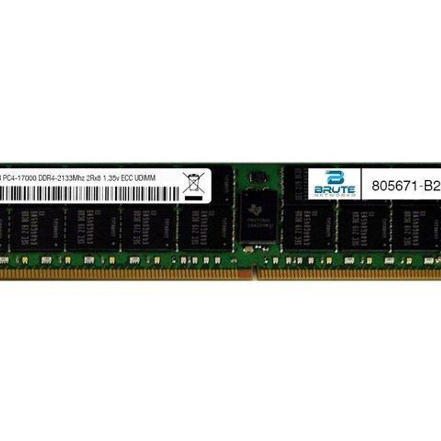 HP 16Gb (1X16Gb) Dual Rank X8 Pc4 805671-B21 1