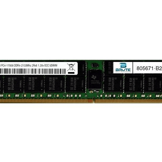 HP 16Gb (1X16Gb) Dual Rank X8 Pc4 805671-B21