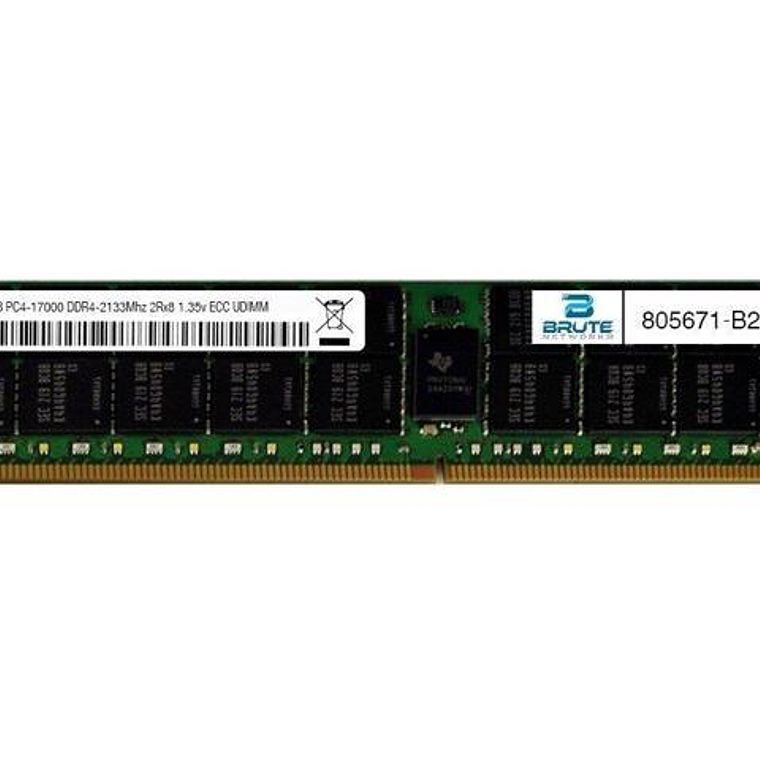 HP 16Gb (1X16Gb) Dual Rank X8 Pc4 805671-B21 1