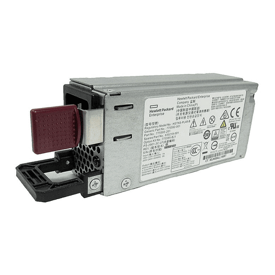 Fuente De Poder HP 900W Ac 240Vdc 830219-001