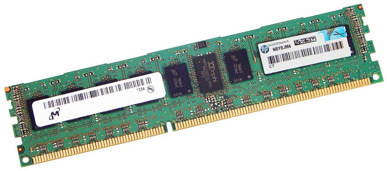 HP 4Gb (1X4Gb) Ddr3-1600 Mhz Ecc  A2Z48AA 1