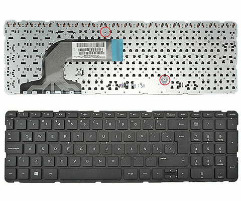 Keyboard Black Spanish No Frame A A9Z.N9HSF.61E
