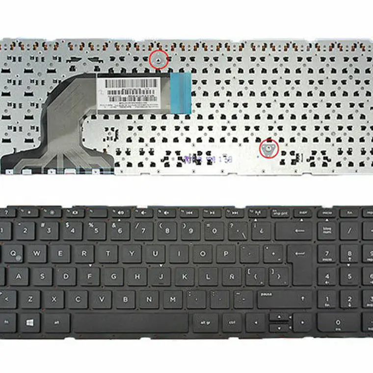 Keyboard Black Spanish No Frame A A9Z.N9HSF.61E 1