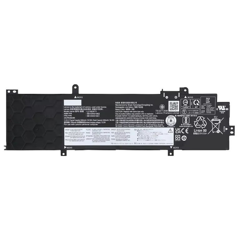Batería Lenovo Thinkpad T14 P14s Gen 3 39.32wh 1