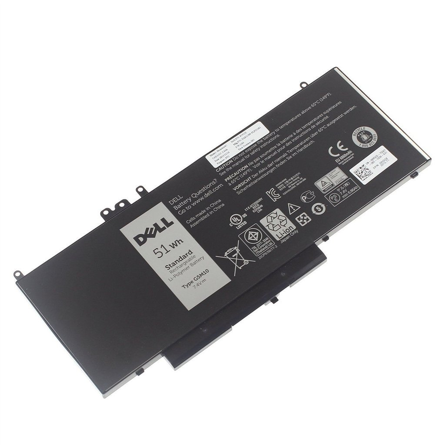 Bateria Original Dell E5470 4 Cel G5M10 1
