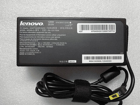 Cargador Original Lenovo 120W 19V PA-1121-72VA