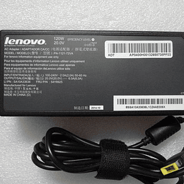 Cargador Lenovo 120W 19V 6.32A Conector Usb Pa-1121-72Va