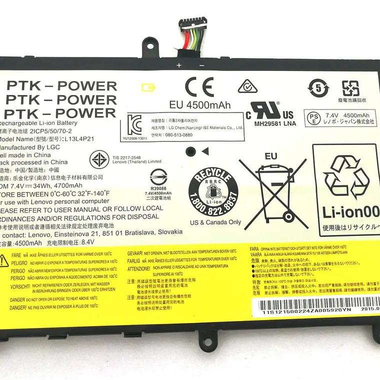 Batería Original Lenovo Yoga 2 11 L13L4P21 1