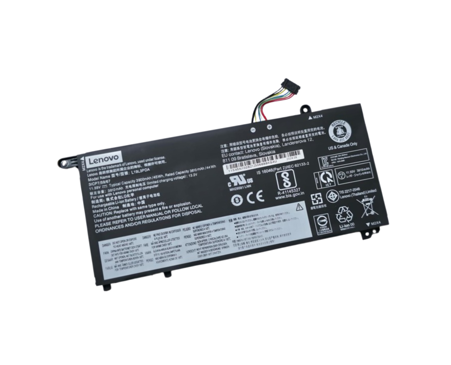 Bateria Lenovo 11.55V 45Wh 3 Celdas L19L3Pda 5B10Z21210 1