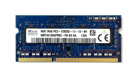 Memoria 1X 4Gb Ddr3-1600 Sodimm P HMT451S6AFR8C