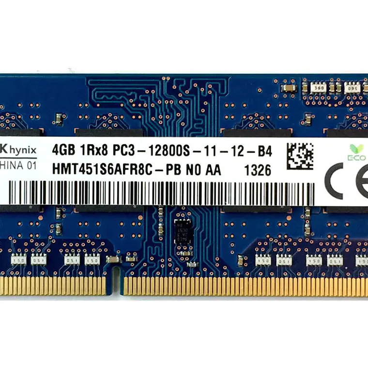 Memoria 1X 4Gb Ddr3-1600 Sodimm P HMT451S6AFR8C 1