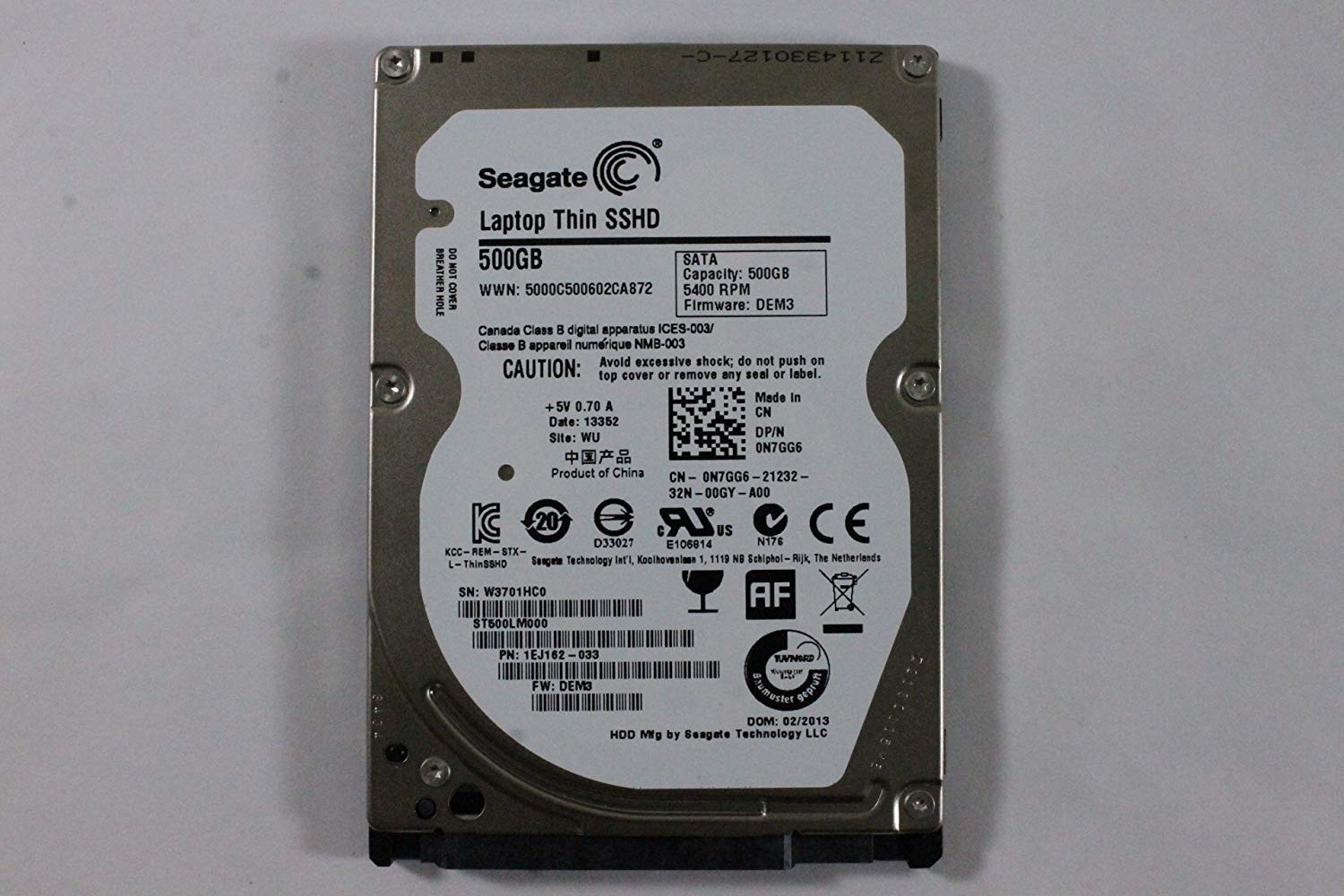 Disco Duro Dell N7Gg6 St500Lm000 2.5