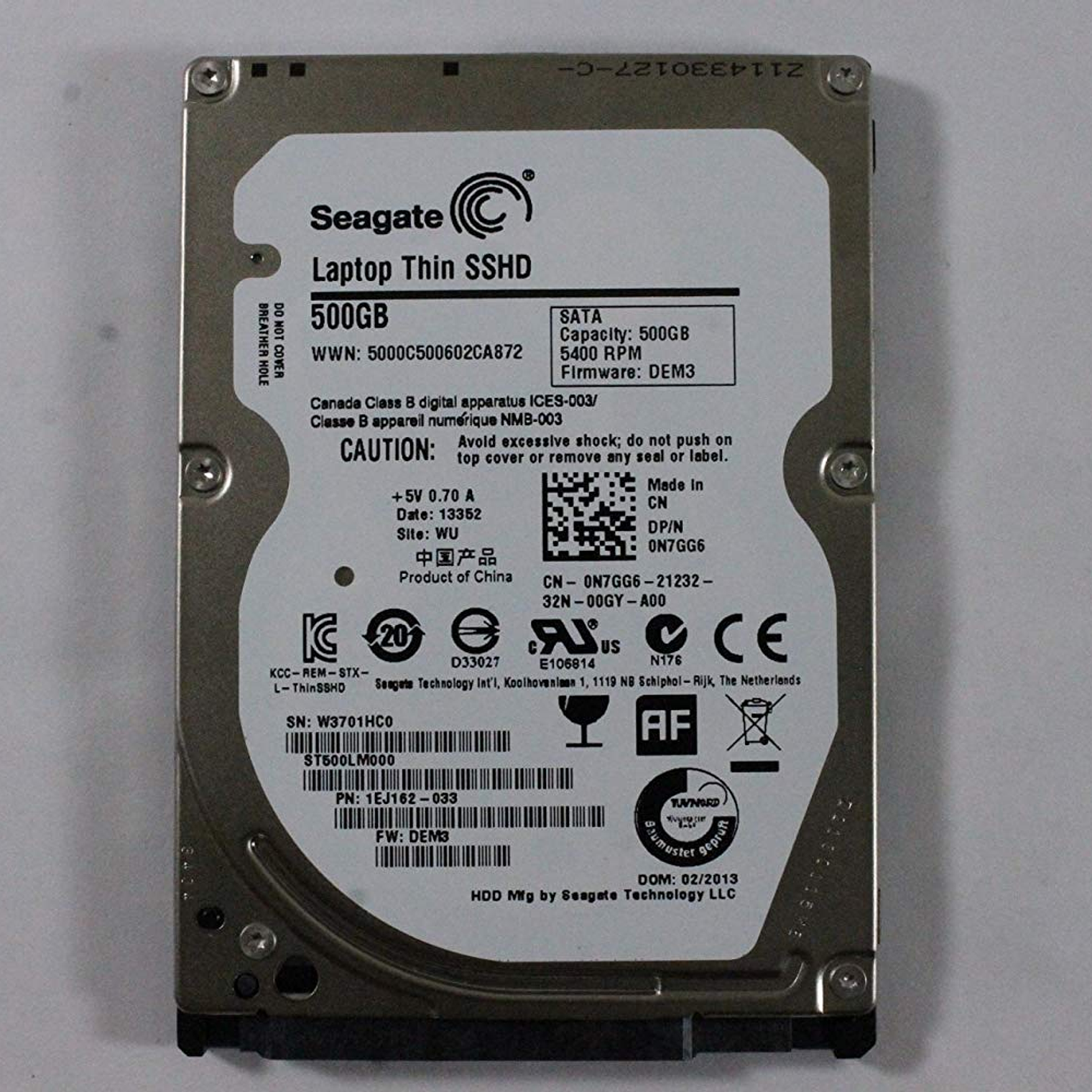 Disco Duro Dell N7Gg6 St500Lm000 2.5