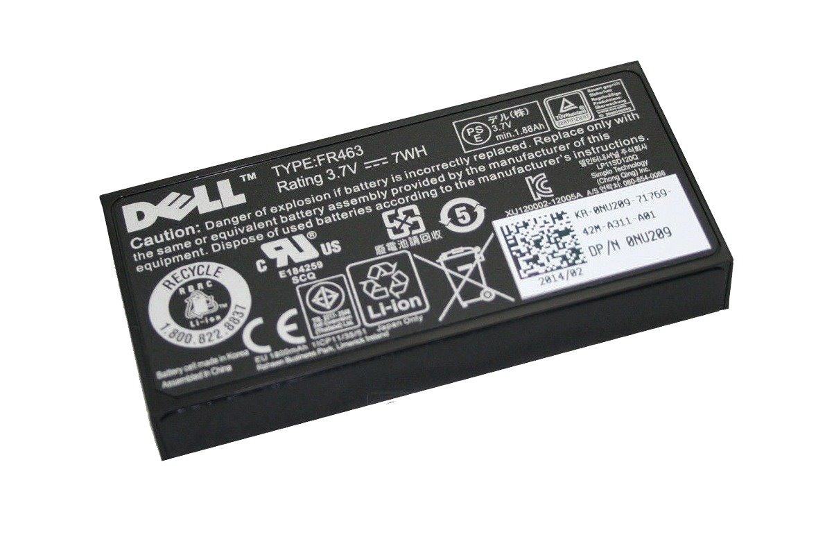 Battery Primary 7Whr 1C Lithiu NU209 1