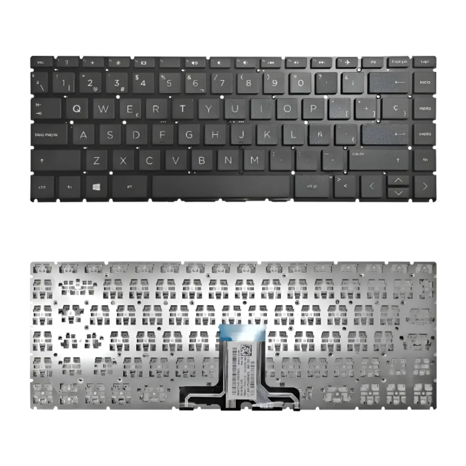 Teclado original HP 240 G8 español latam/negro L23241-161 1