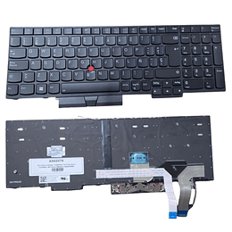 Teclado Lenovo Thinkpad T15 P15S Gen 1 Español Retroiluminado 5N20V78002