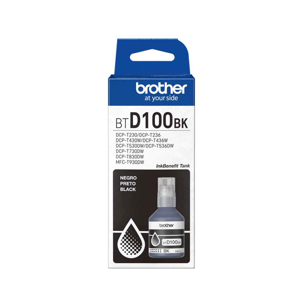 Tinta Brother Btd100Bk Negro BTD100BK 1