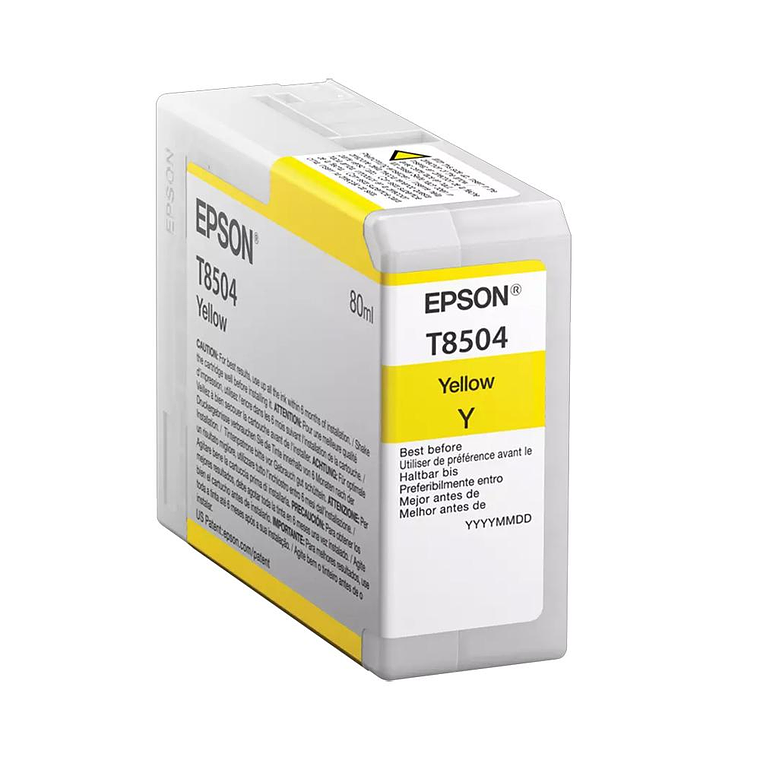 Tinta Ultrachrome Hd 80Ml Amarillo T850400 1