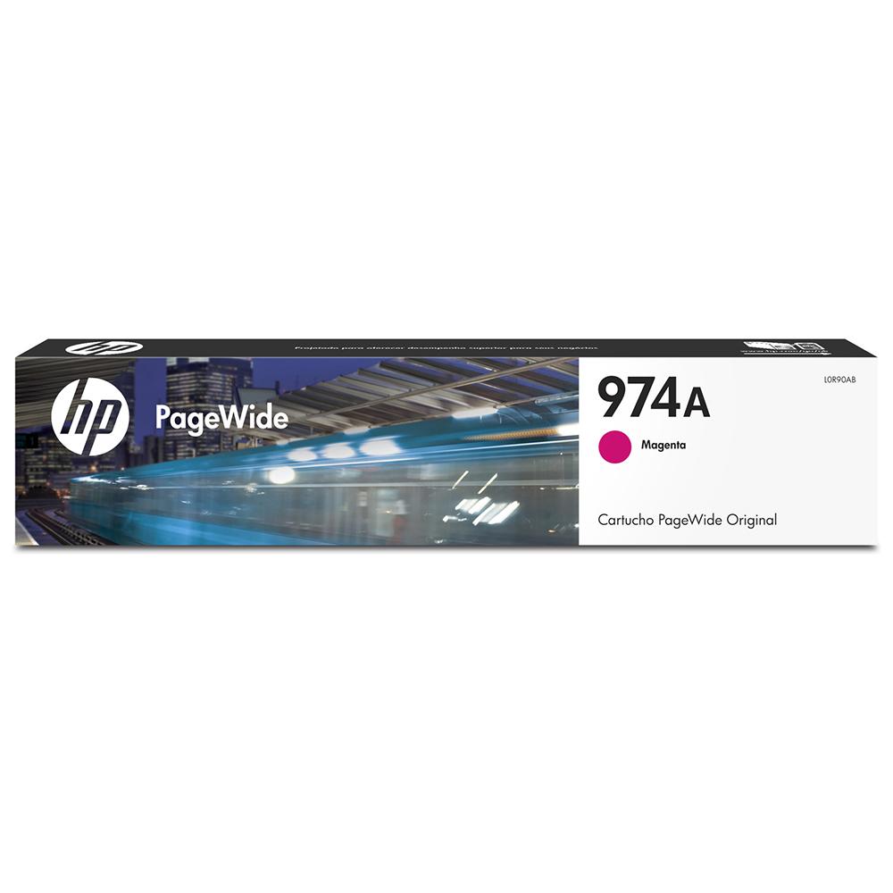 Tinta Hp 974A Magenta Original Pagewide Crtg L0R90AL 1