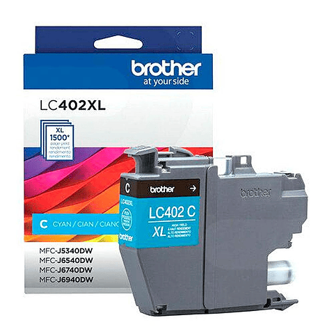 Tinta Cartridge Brother Cyan (Mfc-J6740Dw) LC402XLCS